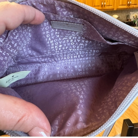 Kate Spade Haven Lane Ramey Lilac Glitter Crossbody $149 Retail EUC - Picture 14 of 14